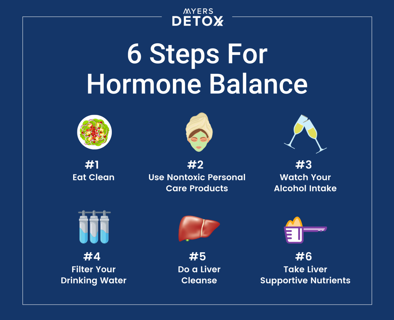 6 Steps For Hormone Balance