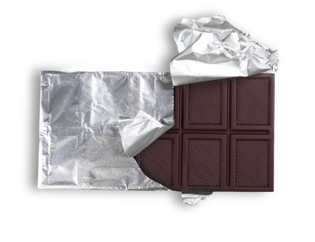 Dark Chocolate Bar in the Foil